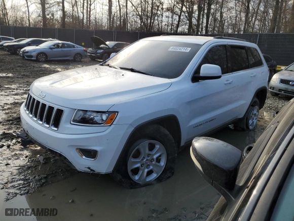 2015 Jeep Grand Cherokee Altitude with VIN 1C4RJFAG2FC129805, listed as a Copart auction lot 44024214 with 117,459 mi miles and Salvage Title. Bid and sale history available at carsss.com. Image 1.