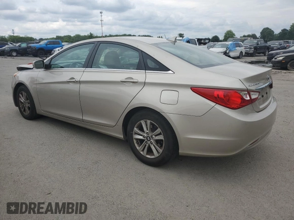 2011 Hyundai Sonata GLS with VIN 5NPEB4AC9BH180729, listed as a Copart auction lot 74673544 with 102,516 mi miles and Salvage Title. Bid and sale history available at DreamBid. Image 2.