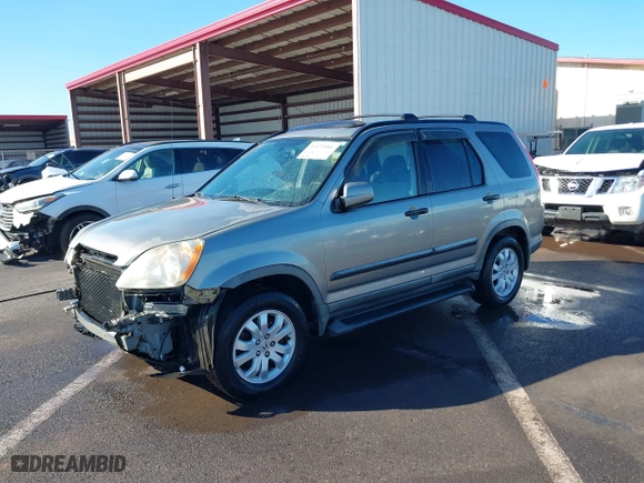 2006 Honda CR-V EX with VIN JHLRD68896C012876, listed as a IAAI auction lot 41471086 with 186,791 mi miles. Bid and sale history available at carsss.com. Image 18.