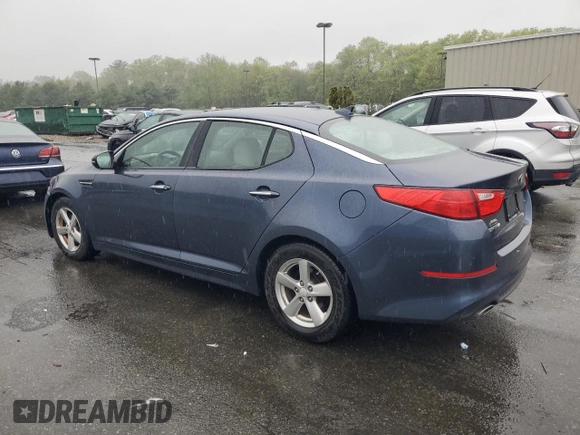 2015 Kia Optima LX with VIN 5XXGM4A77FG361657, listed as a Copart auction lot 55784905 with 99,392 mi miles and Clean Title. Bid and sale history available at DreamBid. Image 2.