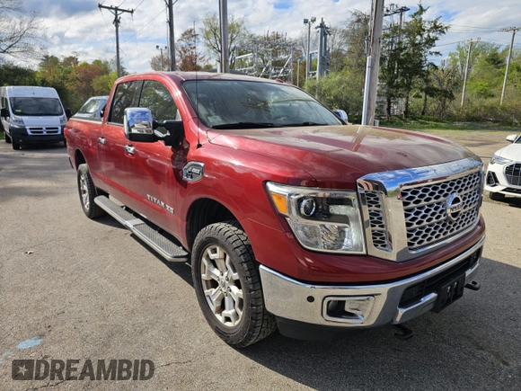 2016 Nissan Titan SL with VIN 1N6BA1F46GN512782, listed as a Copart auction lot 56707315 with 123,503 mi miles and Clean title. Bid and sale history available at DreamBid. Image 1.