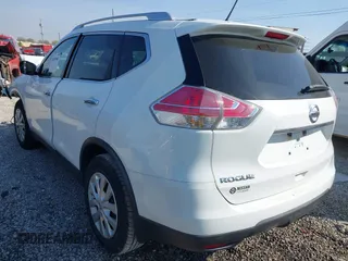 2016 Nissan Rogue SV with VIN KNMAT2MTXGP627849, listed as a IAAI auction lot 41898568 with 167,579 mi miles. Bid and sale history available at carsss.com. Image 3.