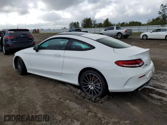 2022 Mercedes-Benz C 300 with VIN W1KWJ8DB0NG113775, listed as a Copart auction lot 78471944 with 20,225 mi miles and Salvage Title. Bid and sale history available at DreamBid. Image 2.