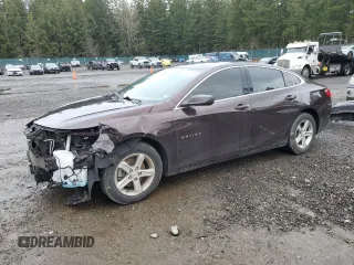 2020 Chevrolet Malibu LS with VIN 1G1ZC5ST7LF107995, listed as a Copart auction lot 44603745 with 66,034 mi miles and Salvage Title. Bid and sale history available at DreamBid. Image 1.