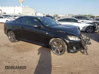 2015 Lexus IS 250 C with VIN JTHFF2C24F2532607, listed as a IAAI auction lot 41653971 with 127,122 mi miles and . Bid and sale history available at DreamBid. Image 1.