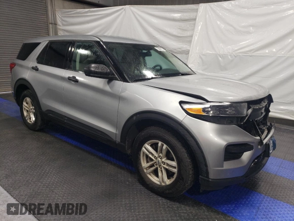 2022 Ford Explorer with VIN 1FMSK8BH0NGC24559, listed as a Copart auction lot 81175354 with 72,610 mi miles and Salvage Title. Bid and sale history available at carsss.com. Image 4.