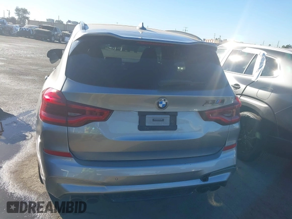 2020 BMW X3 M Competition with VIN 5YMTS0C03LLA57759, listed as a IAAI auction lot 41126676 with 31,969 mi miles and . Bid and sale history available at DreamBid. Image 17.