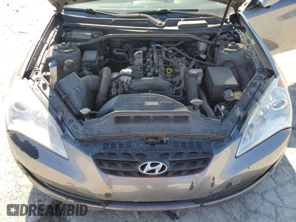 2012 Hyundai Genesis Coupe 2.0T with VIN KMHHT6KD7CU068804, listed as a Copart auction lot 50274345 with 194,299 mi miles and Salvage title. Bid and sale history available at DreamBid. Image 13.