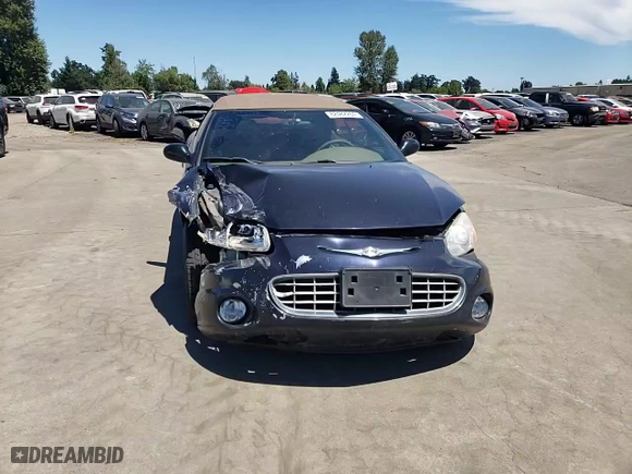 2002 Chrysler Sebring LXi with VIN 1C3EL55R52N318465, listed as a Copart auction lot 62482264 with 109,045 mi miles and Salvage Title. Bid and sale history available at carsss.com. Image 11.