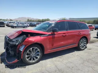2025 Lincoln Aviator Standard с VIN 5LM5J6WC4SGL07956, выставлен на аукционе Copart как лот 60550835 с пробегом 2 447 миль миль и Списание • Salvage title. История ставок и продаж доступна на DreamBid. Изображение 1.