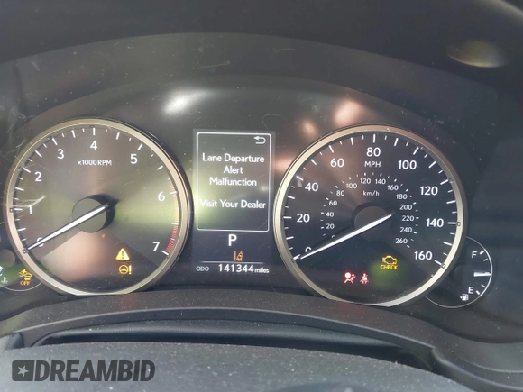 2019 Lexus NX with VIN JTJYARBZ9K2140391, listed as a IAAI auction lot 41166254 with 141,344 mi miles. Bid and sale history available at carsss.com. Image 7.