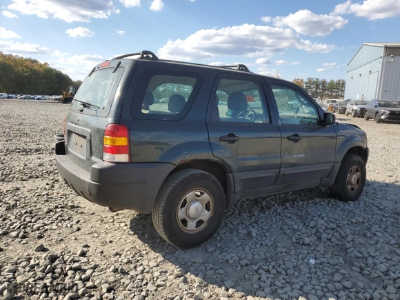 2003 Ford Escape XLS Popular with VIN 1FMYU92173KD49159, listed as a Copart auction lot 75314914 with 0 mi miles and Salvage Title. Bid and sale history available at carsss.com. Image 3.