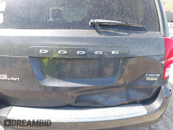 2011 Dodge Grand Caravan Crew with VIN 2D4RN5DG1BR790613, listed as a IAAI auction lot 42106380 with 188,528 mi miles and . Bid and sale history available at DreamBid. Image 12.