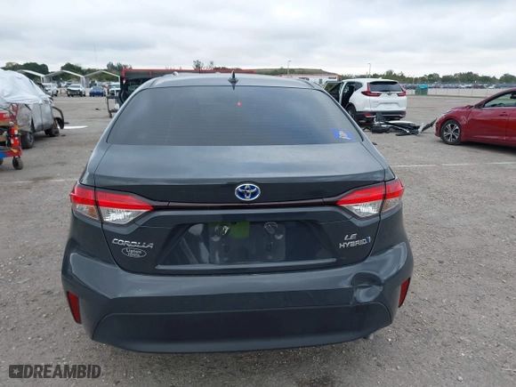 2024 Toyota Corolla Hybrid LE with VIN JTDBCMFE5R3040628, listed as a IAAI auction lot 41217514 with 41,927 mi miles. Bid and sale history available at carsss.com. Image 16.