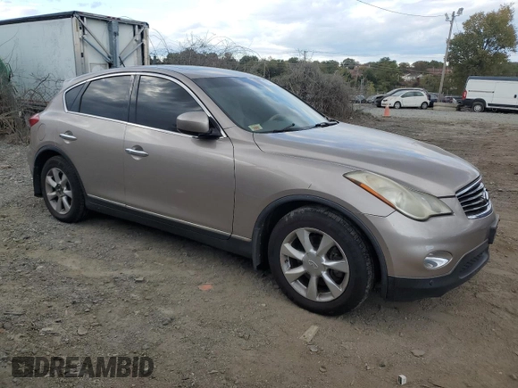 2008 Infiniti EX Journey with VIN JNKAJ09F28M354162, listed as a Copart auction lot 76360604 with 166,718 mi miles and Clean Title. Bid and sale history available at DreamBid. Image 4.