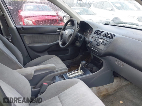 2005 Honda Civic LX with VIN 2HGES16545H568037, listed as a IAAI auction lot 41785307 with 170,913 mi miles and . Bid and sale history available at DreamBid. Image 5.