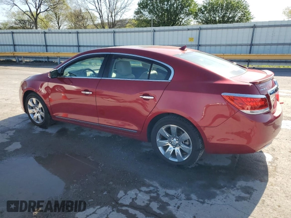 2013 Buick LaCrosse Premium 1 with VIN 1G4GF5E31DF325784, listed as a Copart auction lot 51942655 with 147,743 mi miles and Salvage title. Bid and sale history available at DreamBid. Image 2.