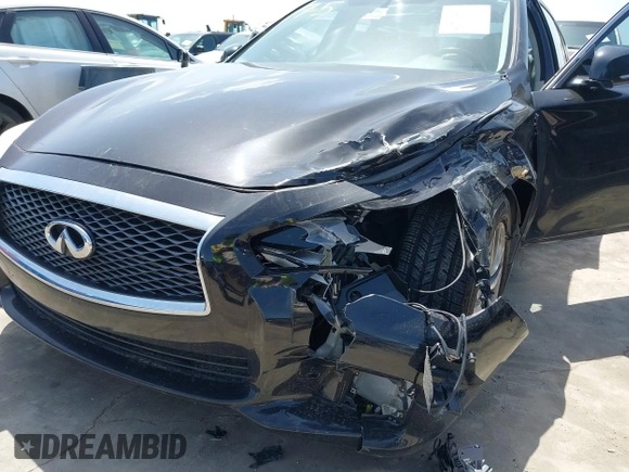 2015 Infiniti Q50 Sport with VIN JN1BV7AP9FM345496, listed as a IAAI auction lot 42700881 with 148,447 mi miles and . Bid and sale history available at DreamBid. Image 6.