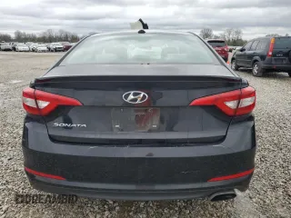2017 Hyundai Sonata 2.4L with VIN 5NPE24AF4HH532568, listed as a Copart auction lot 51643865 with 158,057 mi miles and Salvage Title. Bid and sale history available at DreamBid. Image 6.