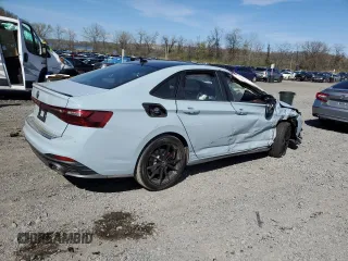 2025 Volkswagen Jetta GLI Autobahn with VIN 3VW2T7BU0SM061533, listed as a Copart auction lot 54275155 with 175 mi miles and Salvage title. Bid and sale history available at DreamBid. Image 3.