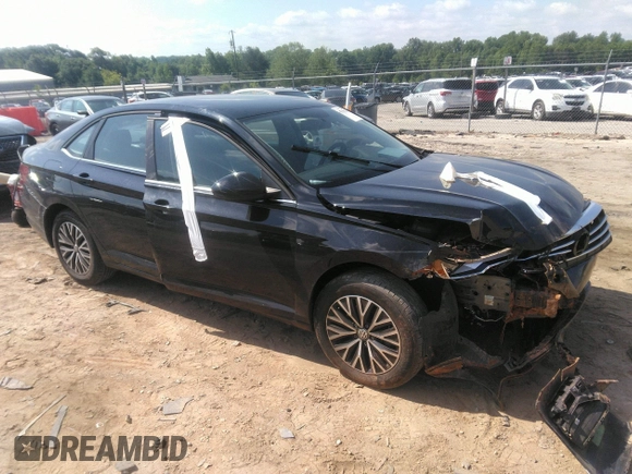2021 Volkswagen Jetta S z VIN 3VWC57BU1MM038232, wystawiony jako IAAI lot #42196294 z przebiegiem 54 880 mil mil oraz . Historia ofert i sprzedaży dostępna na DreamBid. Obrazek 1.