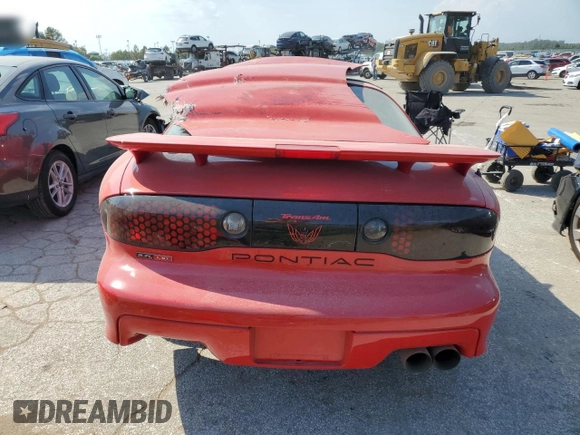 1999 Pontiac Firebird Formula with VIN 2G2FV22GXX2220910, listed as a Copart auction lot 71288224 with Not provided miles and Salvage title. Bid and sale history available at DreamBid. Image 6.