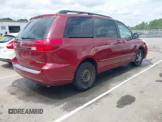 2005 Toyota Sienna CE with VIN 5TDZA23C05S356510, listed as a IAAI auction lot 42127008 with 220,007 mi miles and . Bid and sale history available at DreamBid. Image 4.