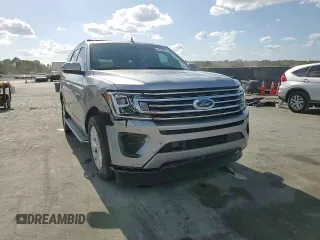 2021 Ford Expedition XLT with VIN 1FMJU1HT9MEA32205, listed as a Copart auction lot 54782185 with 43,300 mi miles and Salvage title. Bid and sale history available at DreamBid. Image 14.
