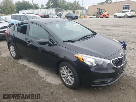 2016 Kia Forte LX with VIN KNAFX4A67G5558227, listed as a Copart auction lot 71641534 with 0 mi miles and Salvage Title. Bid and sale history available at carsss.com. Image 4.