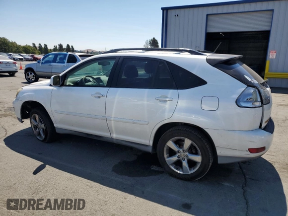 2005 Lexus RX 330 z VIN 2T2HA31U05C077320, wystawiony jako Copart lot #64674405 z przebiegiem 155 453 mil mil oraz Szkoda całkowita • Salvage title. Historia ofert i sprzedaży dostępna na DreamBid. Obrazek 2.