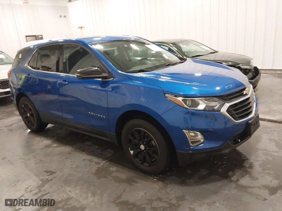 2019 Chevrolet Equinox LT with VIN 3GNAXUEV7KS542789, listed as a IAAI auction lot 41603237 with 42,528 mi miles. Bid and sale history available at carsss.com. Image 1.