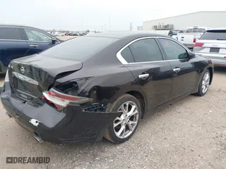2012 Nissan Maxima 3.5 SV with VIN 1N4AA5AP8CC838523, listed as a IAAI auction lot 41282958 with 151,586 mi miles. Bid and sale history available at carsss.com. Image 4.