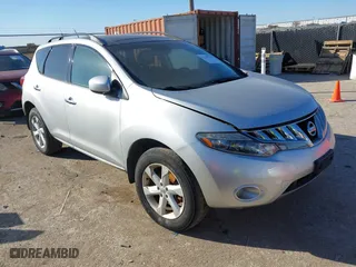 2010 Nissan Murano SL with VIN JN8AZ1MW0AW113531, listed as a IAAI auction lot 41125326 with 252,217 mi miles. Bid and sale history available at carsss.com. Image 1.