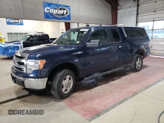 2013 Ford F-150 XL with VIN 1FTEX1EM5DFD12532, listed as a Copart auction lot 49835985 with 165,904 mi miles and Clean Title. Bid and sale history available at carsss.com. Image 1.