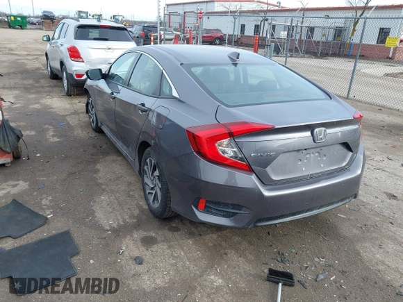 2018 Honda Civic Sedan EX with VIN 19XFC2F78JE005182, listed as a IAAI auction lot 41694161 with 101,158 mi miles. Bid and sale history available at carsss.com. Image 3.