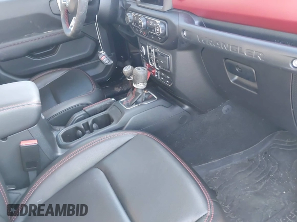2023 Jeep Wrangler Rubicon with VIN 1C4JJXFGXPW682231, listed as a IAAI auction lot 41110264 with 15,147 mi miles and . Bid and sale history available at DreamBid. Image 5.