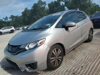 2015 Honda Fit EX-L z VIN 3HGGK5H89FM753128, wystawiony jako Copart lot #62895295 z przebiegiem 139 004 mil mil oraz Czysty tytuł • Clean title. Historia ofert i sprzedaży dostępna na DreamBid. Obrazek 1.