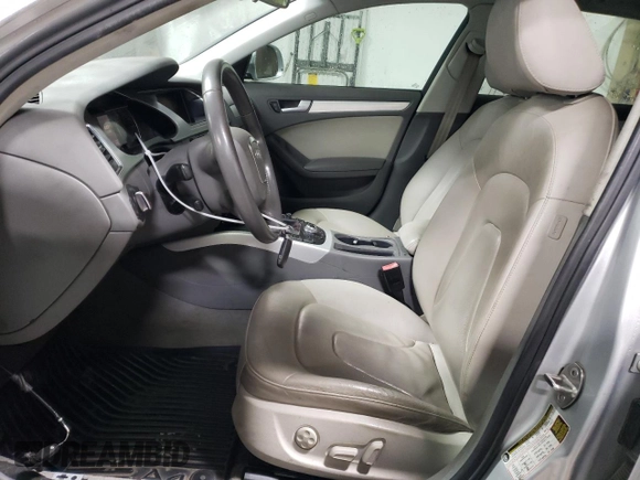 2010 Audi A4 2.0T Premium Plus with VIN WAUWFAFL2AA156405, listed as a Copart auction lot 80109434 with 125,261 mi miles and Salvage Title. Bid and sale history available at carsss.com. Image 7.