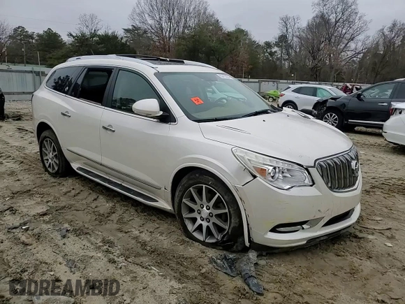 2014 Buick Enclave Leather with VIN 5GAKVBKD5EJ253601, listed as a Copart auction lot 85413264 with 111,334 mi miles and Salvage Title. Bid and sale history available at carsss.com. Image 12.