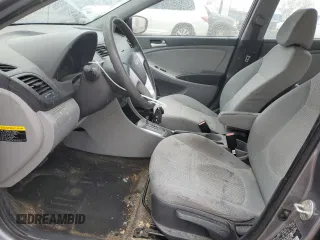 2014 Hyundai Accent GLS with VIN KMHCT4AE2EU649753, listed as a Copart auction lot 55332565 with 100,215 mi miles and Clean Title. Bid and sale history available at carsss.com. Image 7.