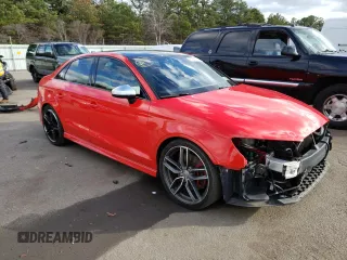 2016 Audi S3 Premium Plus with VIN WAUB1GFFXG1006867, listed as a Copart auction lot 37810613 with 87,460 mi miles. Bid and sale history available at carsss.com. Image 4.