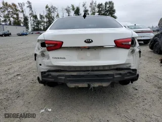 2014 Kia Cadenza Premium with VIN KNALN4D75E5162825, listed as a Copart auction lot 71092014 with 99,637 mi miles and Salvage Title. Bid and sale history available at carsss.com. Image 6.