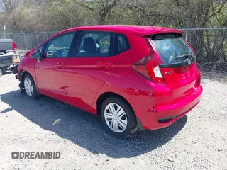 2019 Honda Fit LX with VIN 3HGGK5H45KM744420, listed as a IAAI auction lot 41986307 with 18,285 mi miles. Bid and sale history available at carsss.com. Image 3.