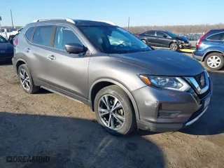 2019 Nissan Rogue SV with VIN JN8AT2MT7KW267832, listed as a IAAI auction lot 41764125 with 167,382 mi miles. Bid and sale history available at carsss.com. Image 1.