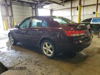 2006 Hyundai Sonata GLS with VIN 5NPEU46F36H026908, listed as a Copart auction lot 52309995 with 130,784 mi miles and Salvage Title. Bid and sale history available at DreamBid. Image 2.