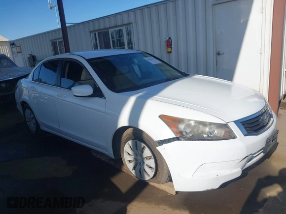 2010 Honda Accord LX with VIN 1HGCP2F30AA103339, listed as a IAAI auction lot 42548616 with 109,229 mi miles and . Bid and sale history available at DreamBid. Image 1.