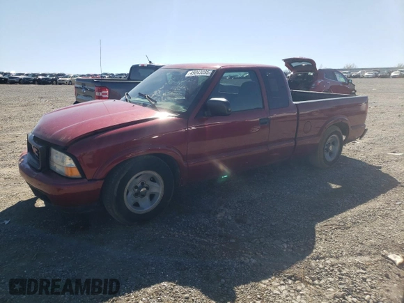 2001 GMC Sonoma SLS 1SG z VIN 1GTCS19W918225024, wystawiony jako Copart lot #49043895 z przebiegiem 140 616 mil mil oraz Szkody całkowita. Historia ofert i sprzedaży dostępna na DreamBid. Obrazek 1.