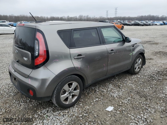 2019 Kia Soul with VIN KNDJN2A29K7015463, listed as a Copart auction lot 43951115 with 38,750 mi miles and Salvage Title. Bid and sale history available at carsss.com. Image 3.