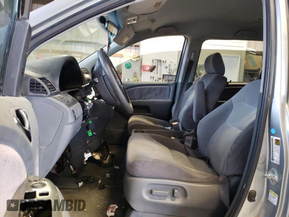2007 Honda Odyssey EX with VIN 5FNRL38497B144794, listed as a Copart auction lot 55696584 with 0 mi miles and Salvage Title. Bid and sale history available at carsss.com. Image 7.