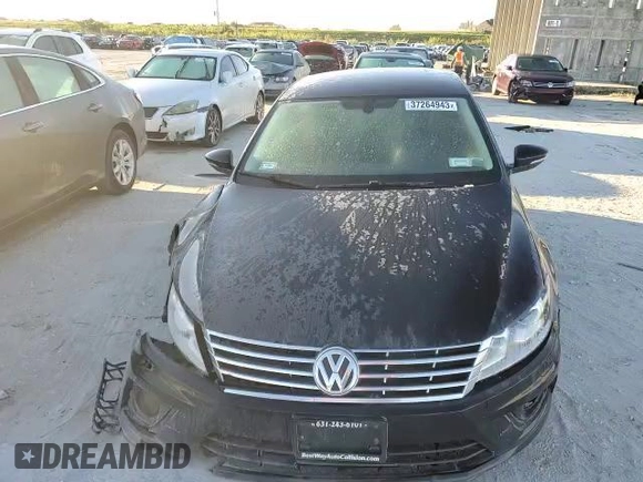 2016 Volkswagen CC Sport with VIN WVWBP7AN0GE508246, listed as a Copart auction lot 37264943 with 86,533 mi miles. Bid and sale history available at carsss.com. Image 10.